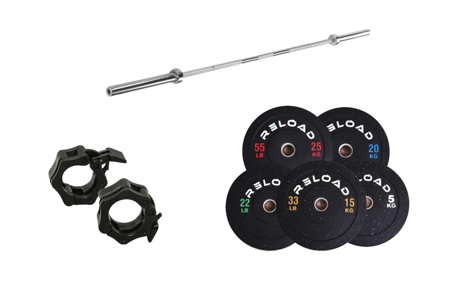 Reload Bumper Plate Barbell Packages